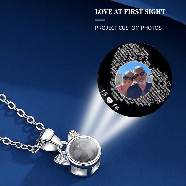 LAIS Kitten Pendant Necklace – Zodiac-Inspired Instagram Style Clavicle Chain