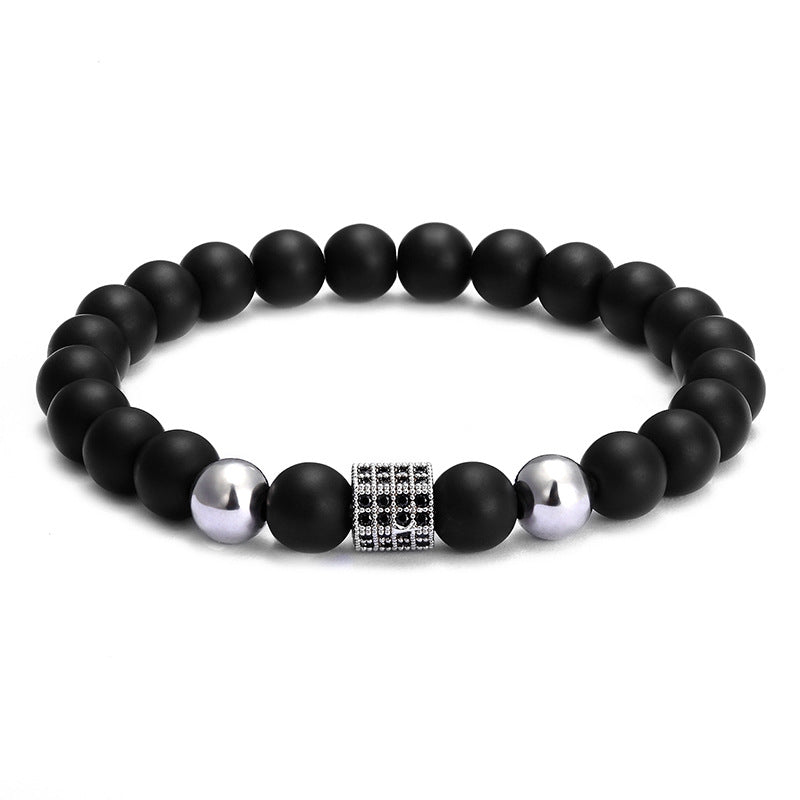 LAIS Women’s Hexagonal Micro-Zircon Hand String Bracelet