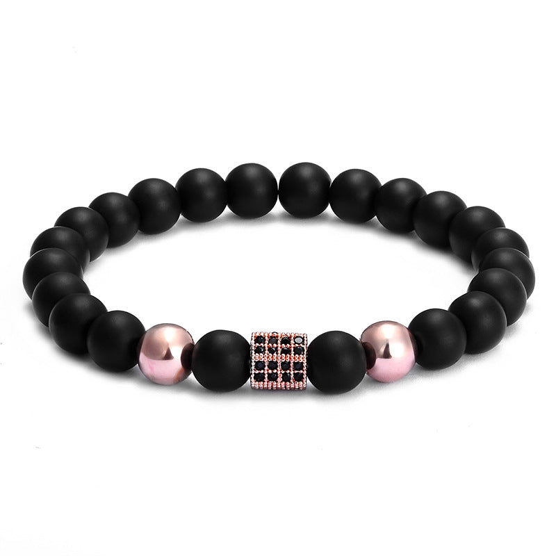 LAIS Women’s Hexagonal Micro-Zircon Hand String Bracelet