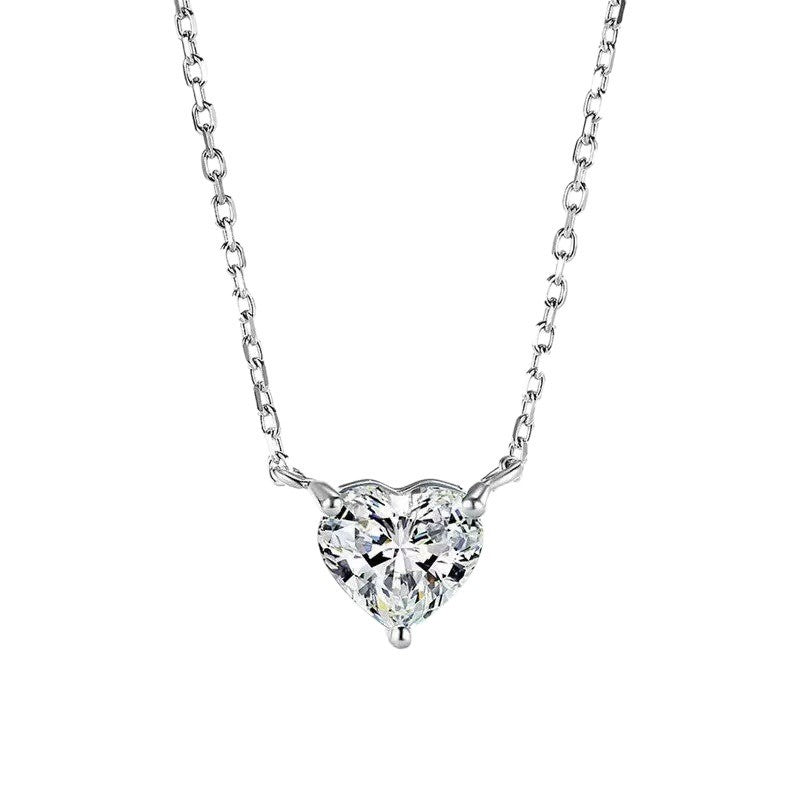 LAIS Love Heart Necklace – Elegant Silver Jewelry for Every Day
